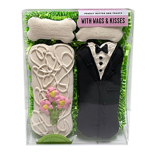 With Wags & Kisses Box: Bride & Groom